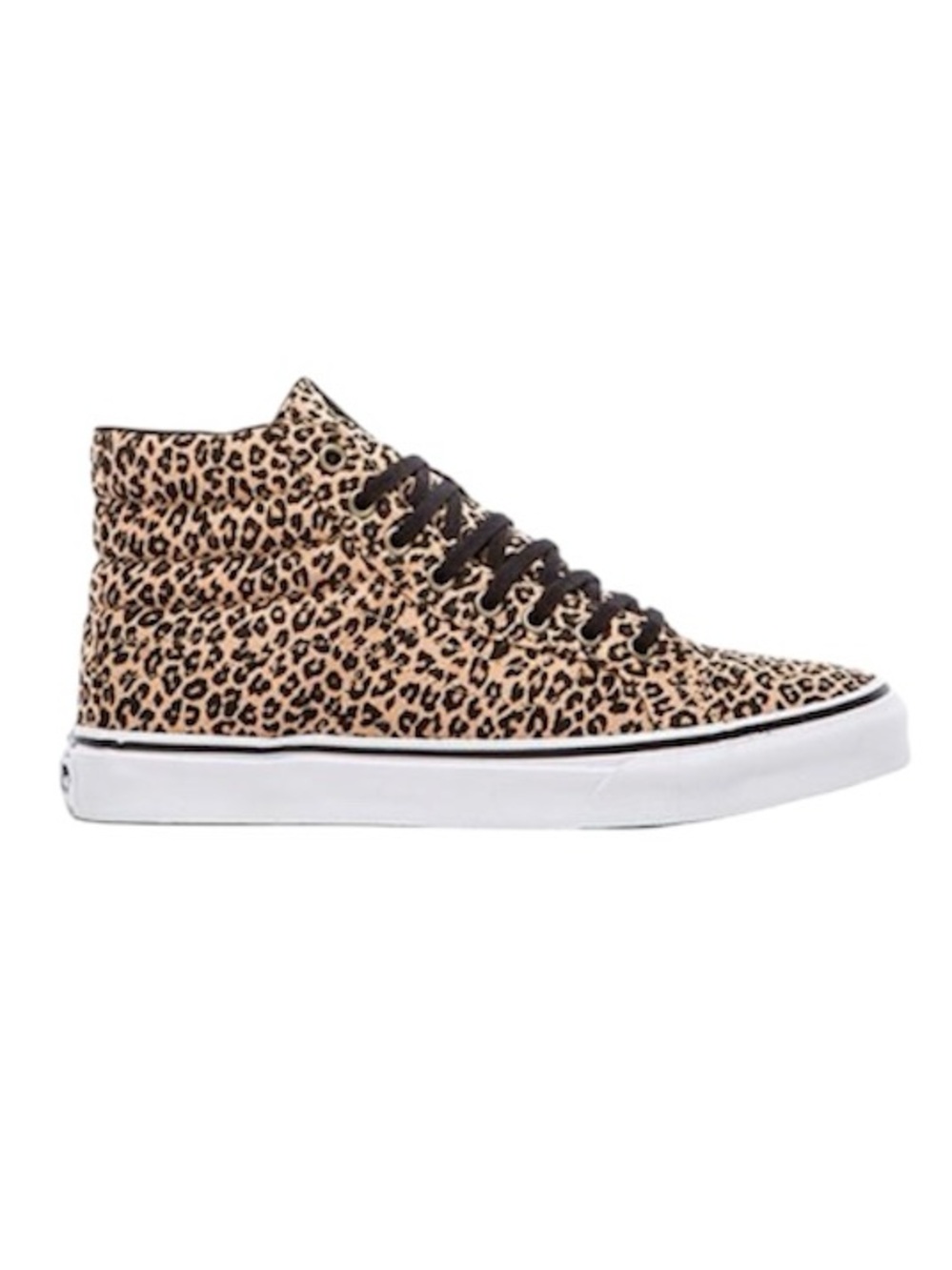 Vans SK8 hi slim Leopard Print High-Top Sneakers - Brown & Black women’s 10.5